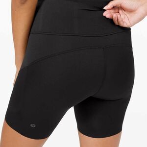 Lululemon Fast and Free High Rise Short 6" Elite - Black size 12